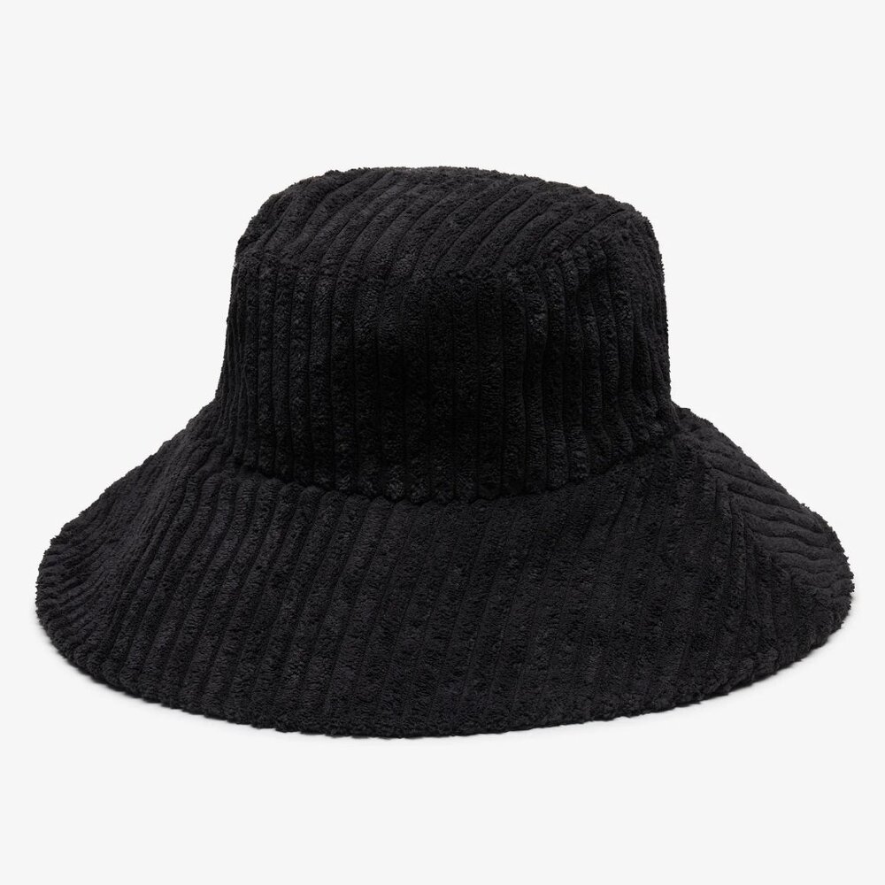 NWT Wyeth/Anthro Jessie Corduroy Bucket Hat Black